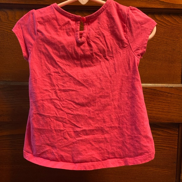 Little Girls Eyelet Trimmed Tee Children's Place - Picture 3 of 7